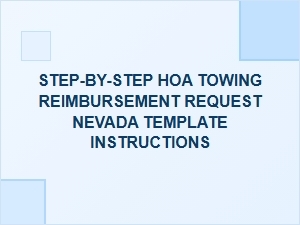 How to Request Hoa Towing Reimbursement in Nevada
